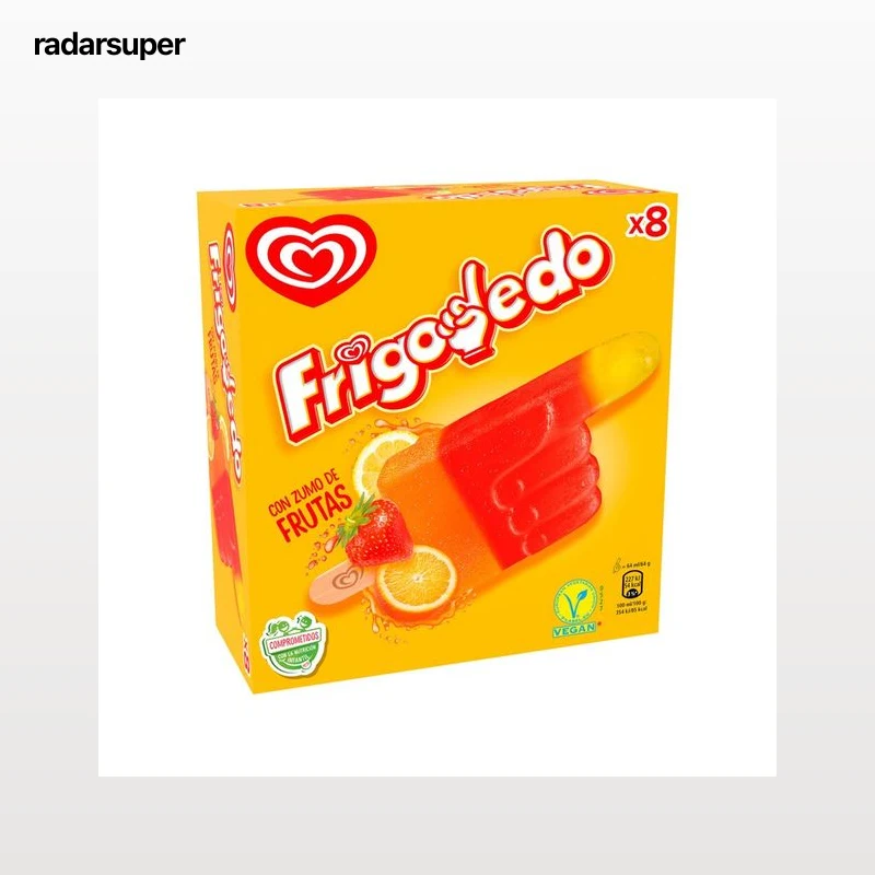 FRIGO Helado dedo 8 x 64 ml 512 gr.