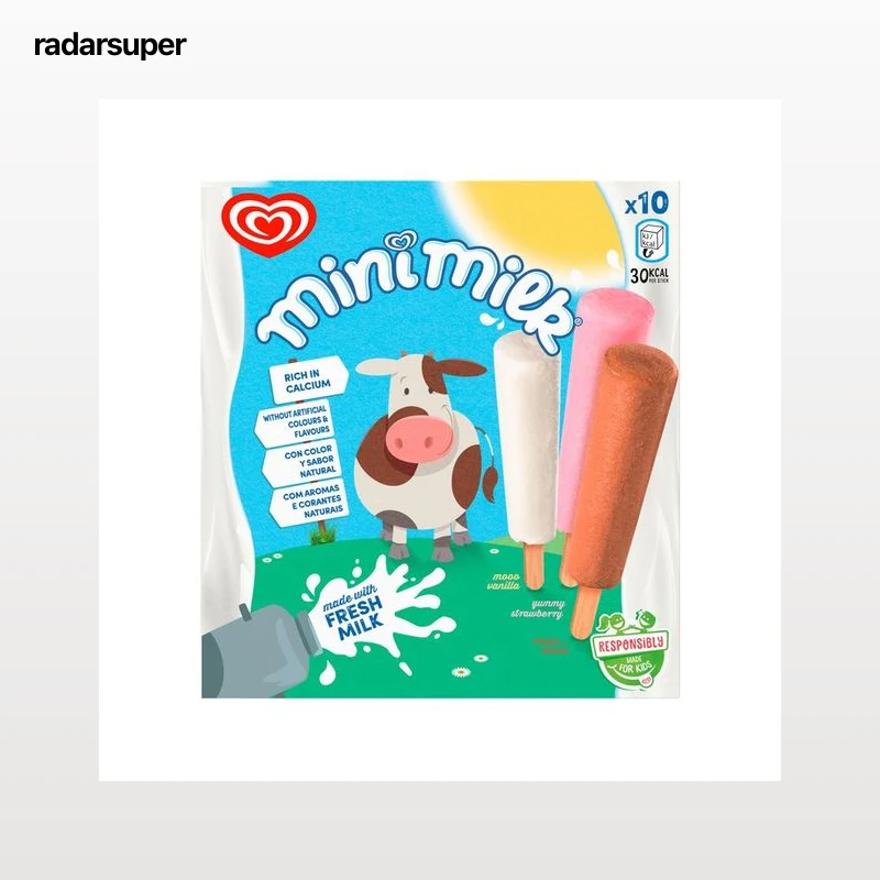 FRIGO Helados mini milk 10 x 35 ml 230 gr.