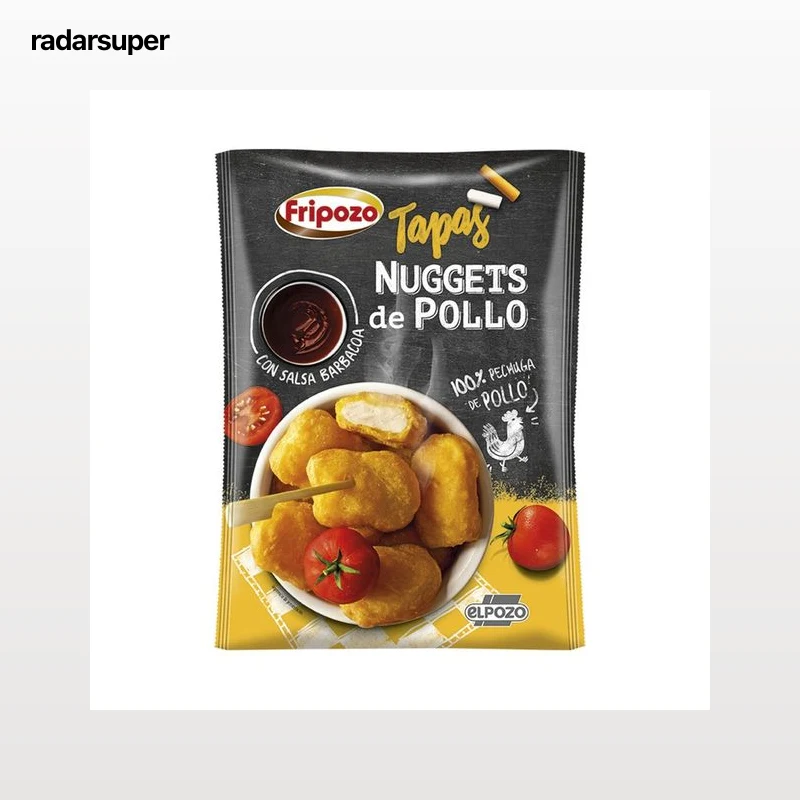 FRIPOZO Nuggets de pollo con salsa barbacoa Tapas del El Pozo 300 g.