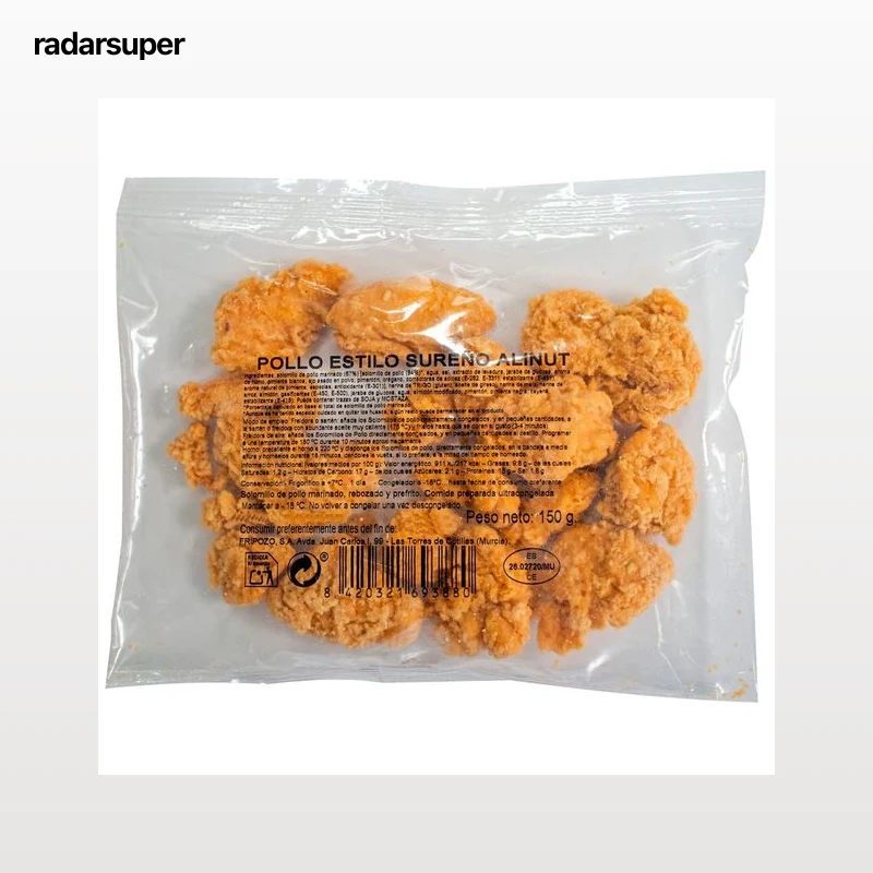 FRIPOZO Pollo estilo sureño 150 g.
