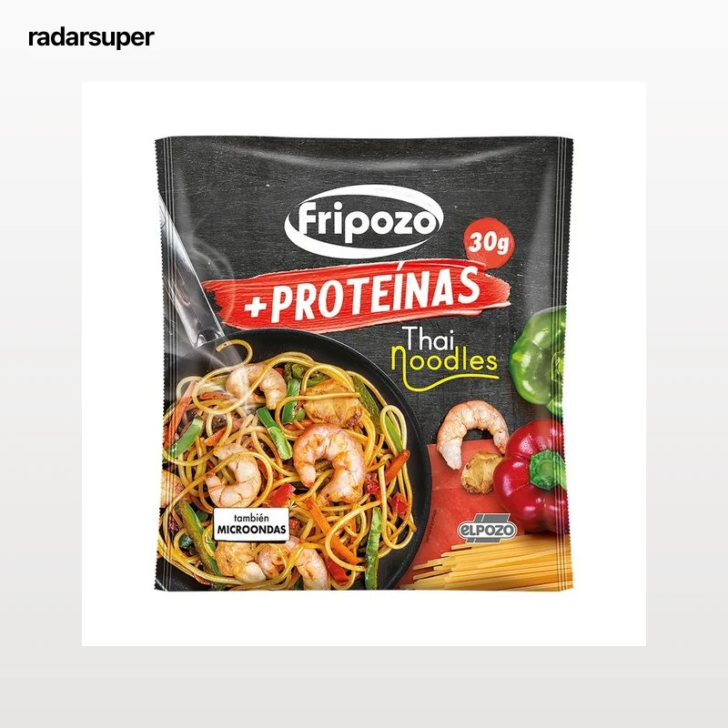 FRIPOZO + Proteínas Noodles estilo tailandes con alto contenido en proteínas 320 g.