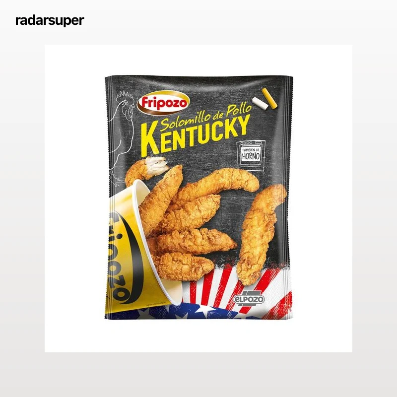 FRIPOZO Solomillos de pollo marinados (estilo Kentucky), rebozados y prefritos 250 g.