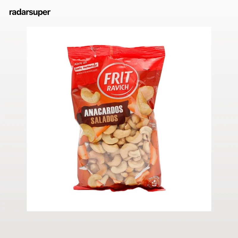 FRIT RAVICH Anacardos fritos y salados FRIT RAVICH 160 gramos.