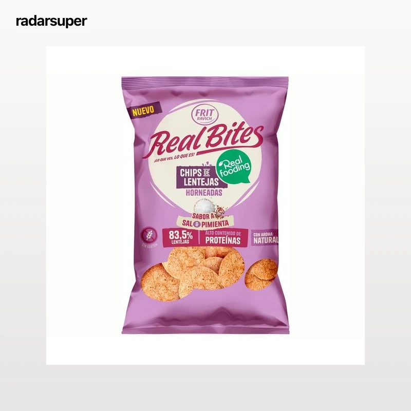 FRIT RAVICH Chips lenteja y pimienta