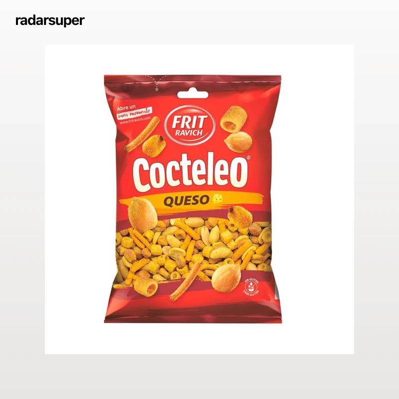 FRIT RAVICH Cocktail de frutos secos con queso 170 g.