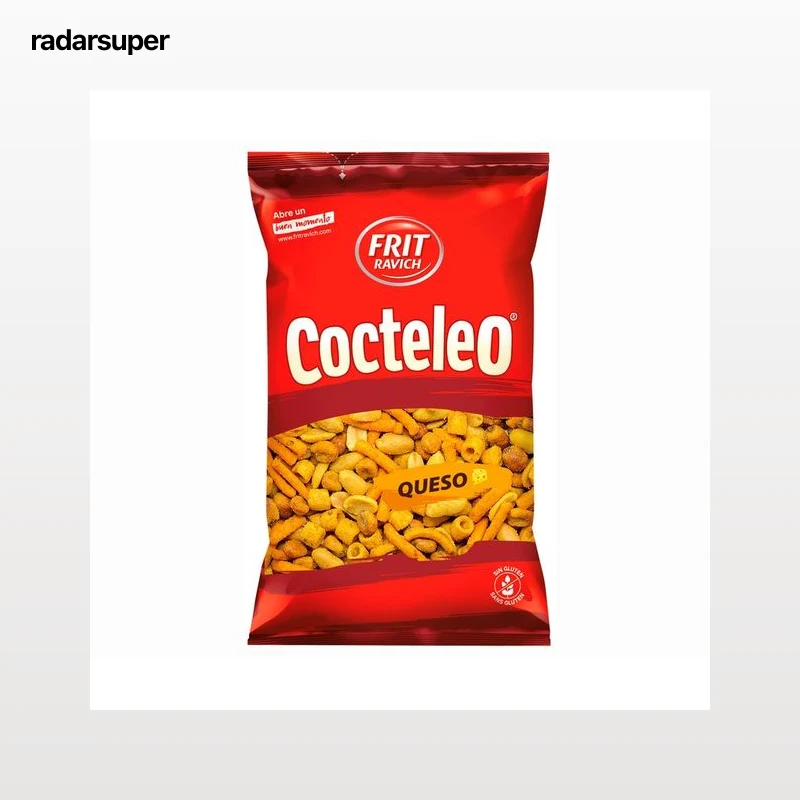 FRIT RAVICH Cocktail de frutos secos con sabor a queso 300 g.