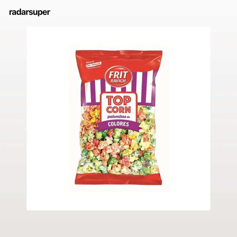 FRIT RAVICH Palomitas de maíz dulces y de colores bolsa de 130 g.