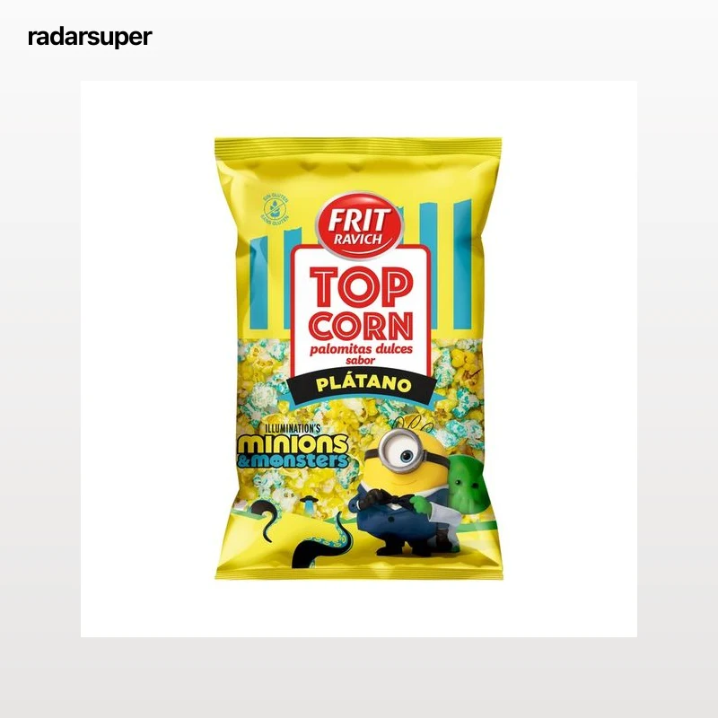 FRIT RAVICH Palomitas minion con sabor a plátano 80g.