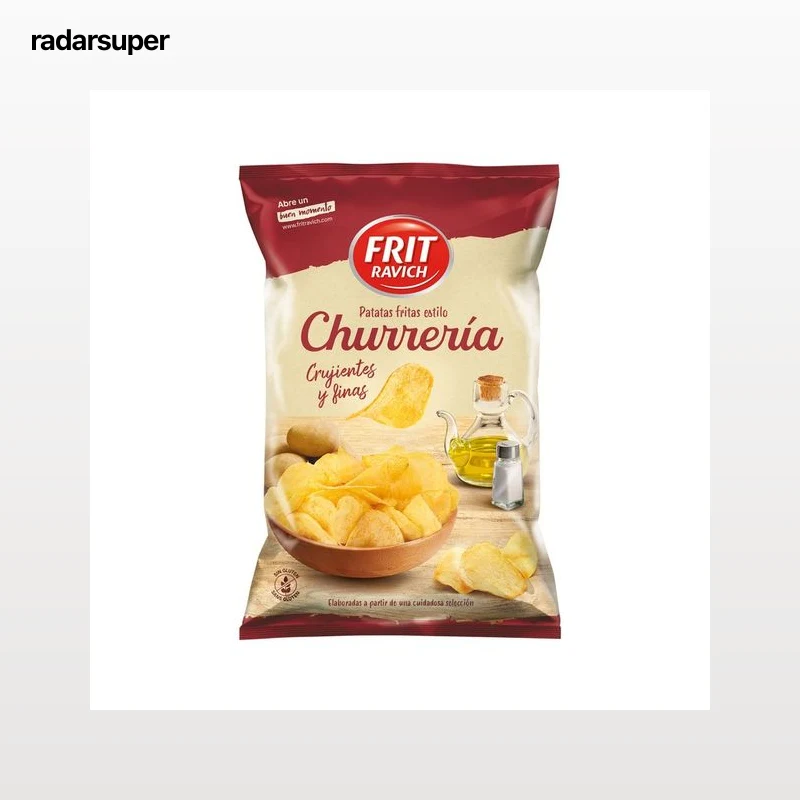 FRIT RAVICH Patatas fritas artesanas al estilo churrería FRIT RAVICH bolsa de 150 gr.