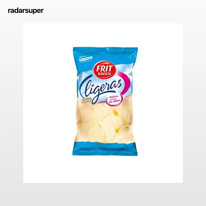 FRIT RAVICH Patatas fritas ligeras con un 40% menos de aceite bolsa de 115 g.