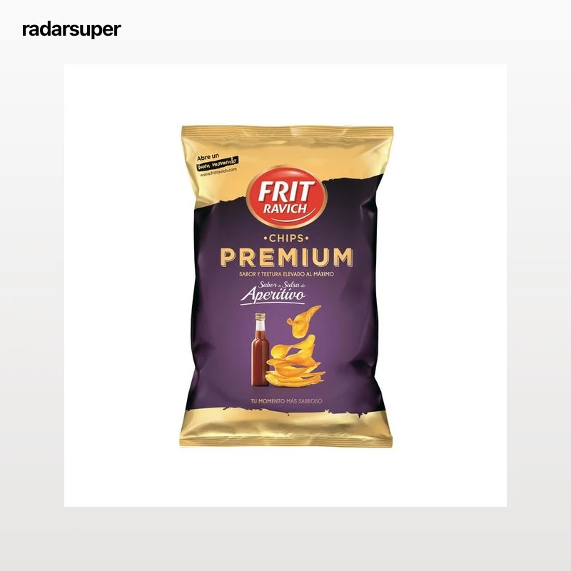 FRIT RAVICH Patatas fritas con sabor a berberecho 150 g.