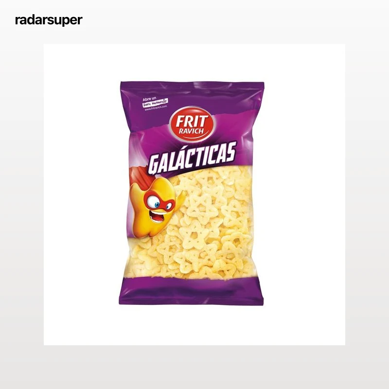 FRIT RAVICH Snack de patata con forma de estrella bolsa de 90 g.