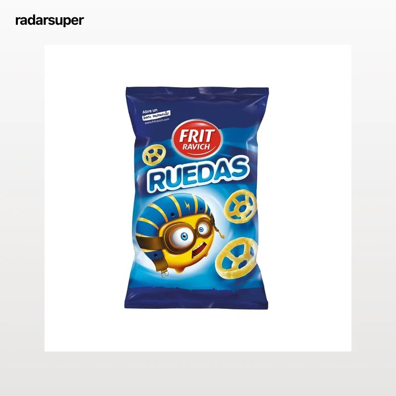 FRIT RAVICH Snack de ruedas de patata bolsa de 50 g.