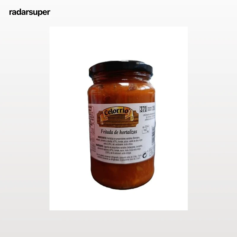 Fritada de hortalizas Celorrio 350g