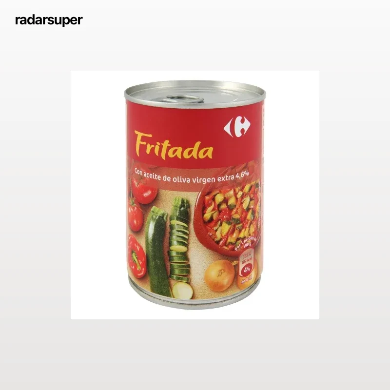 Fritada lata Carrefour 400 g.