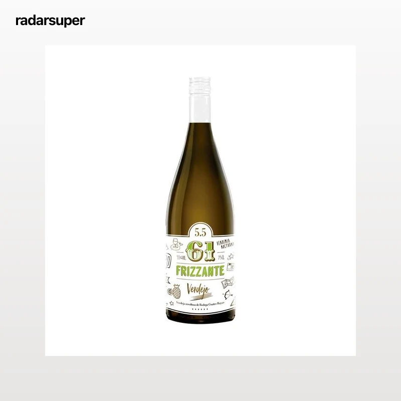 FRIZZANTE 61 Vino verdejo frizzante de vendimia nocturna botella 75 cl.