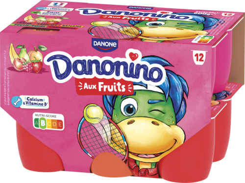 Fromage blanc sucré aux fruits Danonino