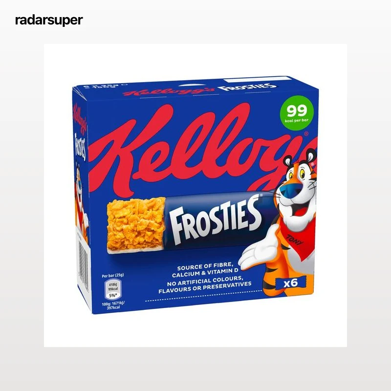 FROSTIES Barritas de cereales FROSTIES 6 uds. 150 g.