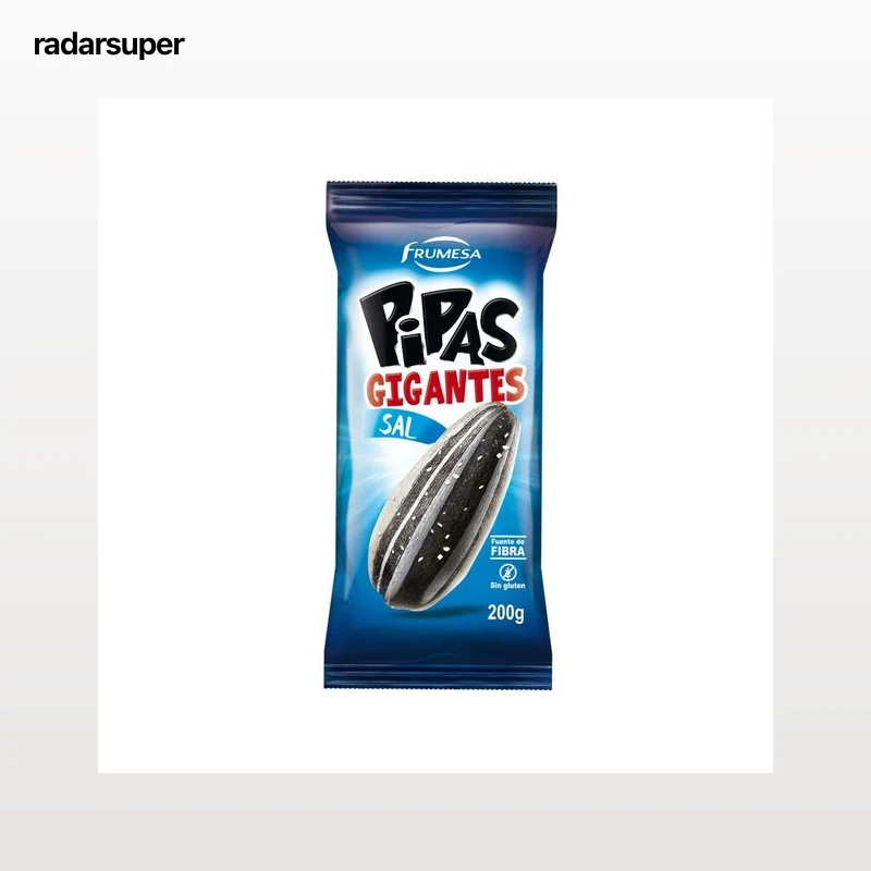 FRUMESA Pipas gigantes tostadas con sal 200g.