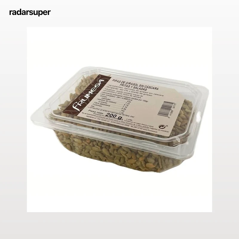 FRUMESA Pipas girasol peladas fritas y saladas 200 g.