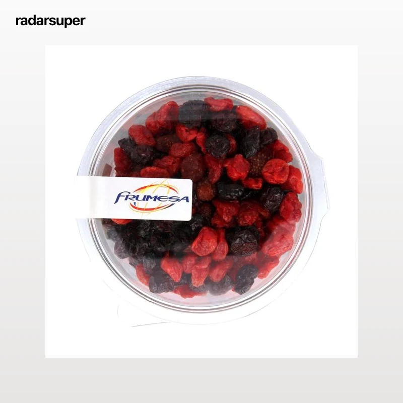 FRUMESA Tarrina con frutas del bosque deshidratadas 250 g.