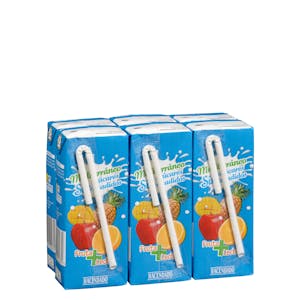 Fruta + leche mediterráneo Hacendado sin azúcares añadidos