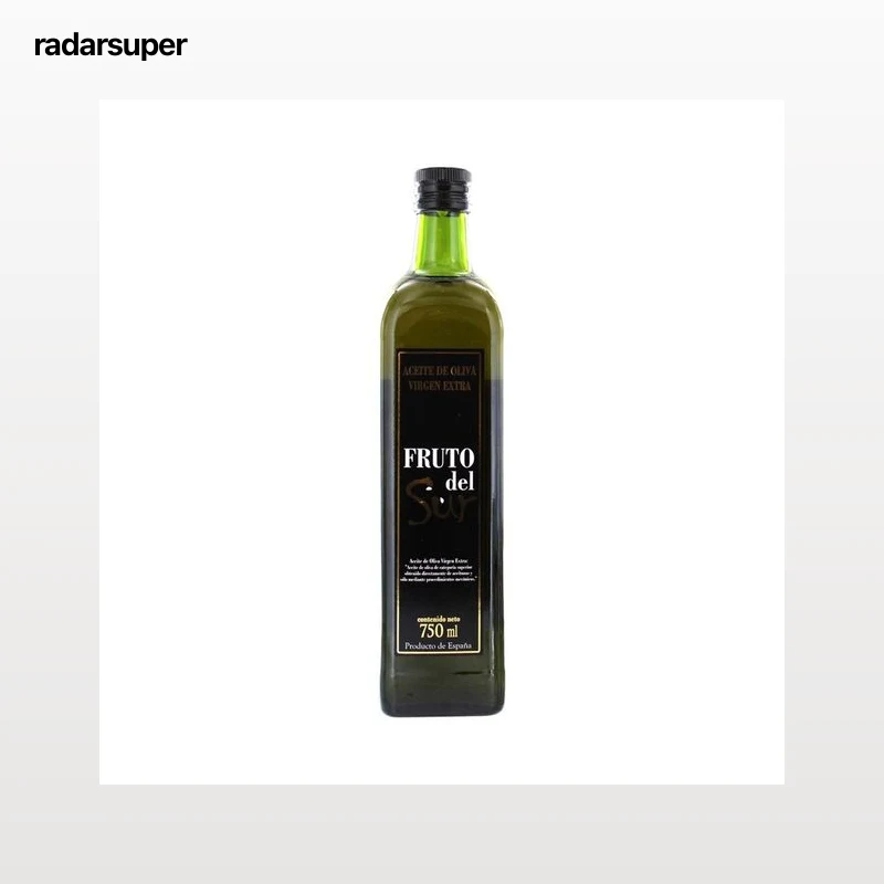 FRUTO DEL SUR Aceite de oliva virgen extra botella de cristal de 750 milils