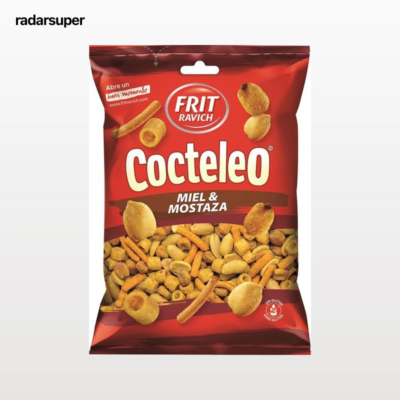 Frutos secos con miel y mostaza Cocteleo Frit Ravich 160g