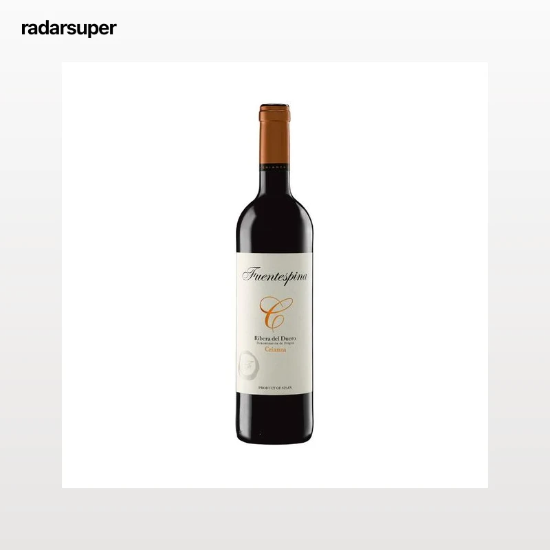 FUENTESPINA  Vino tinto crianza con D.O. Ribera del Duero botella de 75 cl.