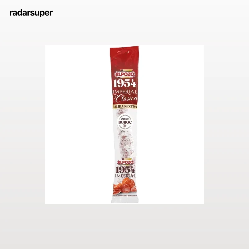 Fuet Imperial clásico El Pozo sin gluten 250 g