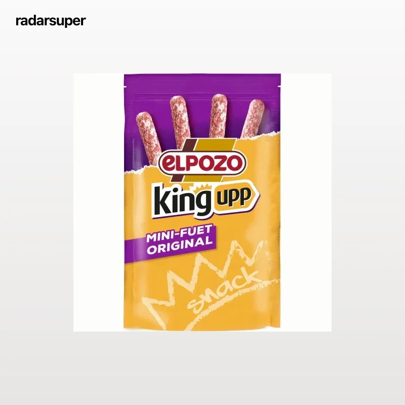 Fuet snack original King upp ElPozo sin gluten 40 g