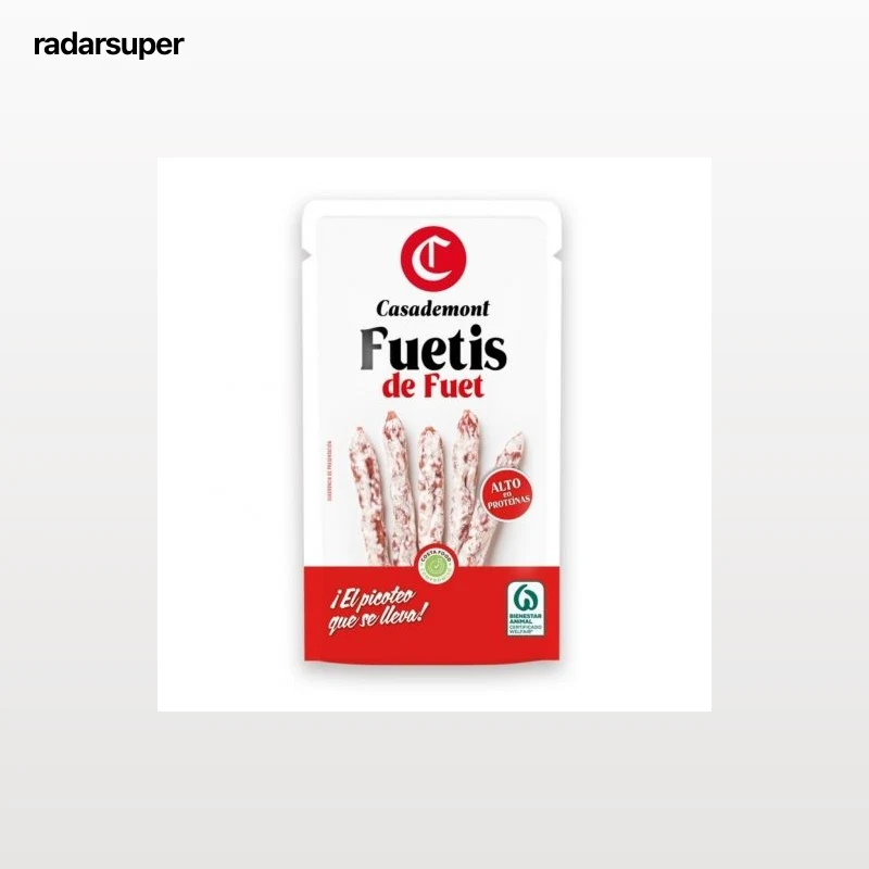 Fuetis Snacks Original Casademont sin gluten 50 g