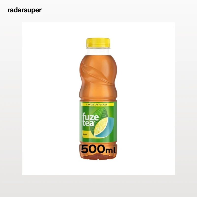 FUZE TEA Bebida té limón original botella 500 ml.