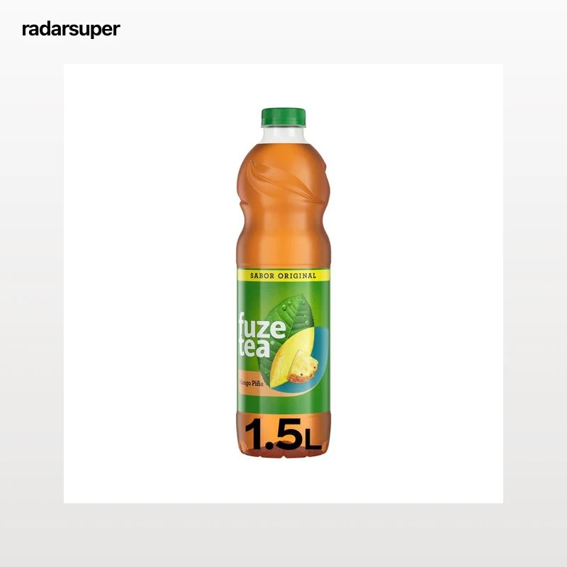 FUZE TEA Bebida te mango piña original botella 1,5 l.