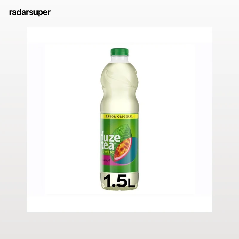 FUZE TEA Refresco de té verde maracuyá botella 1.5 l.