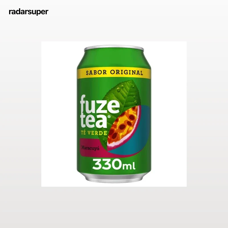 Fuze Tea té verde sabor maracuyá lata 33 cl.