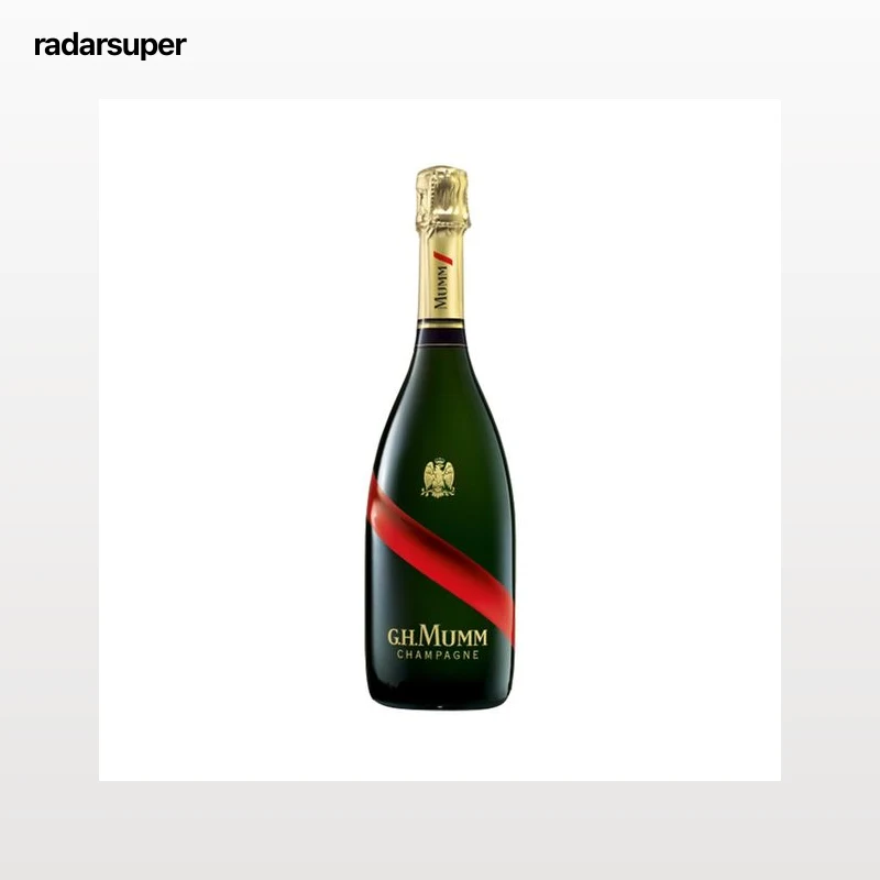 G.H. MUMM Gran cordon rouge Champagne elaborado en Francia botella de 75 cl.