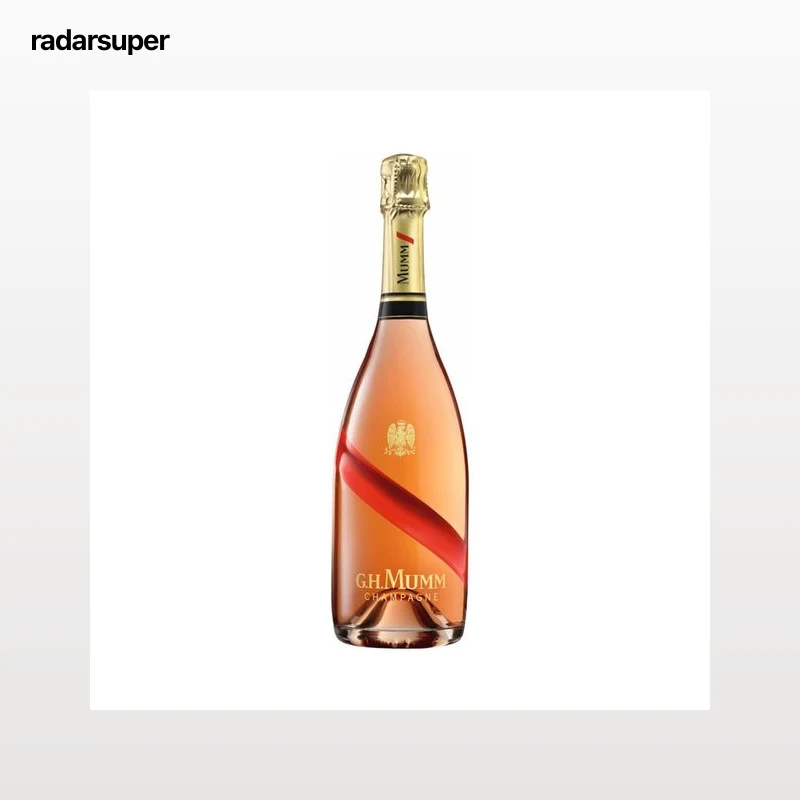 G.H. MUMM Grand cordon rosé Champagne brut rosado, elaborado en Francia botella de 75 cl.