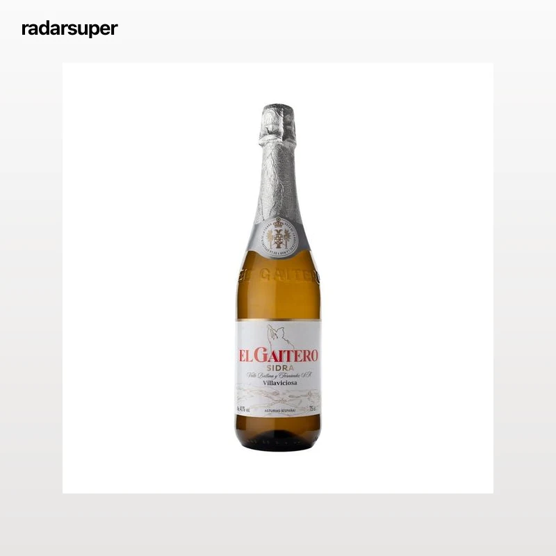 EL GAITERO Sidra espumosa botella 75 cl.
