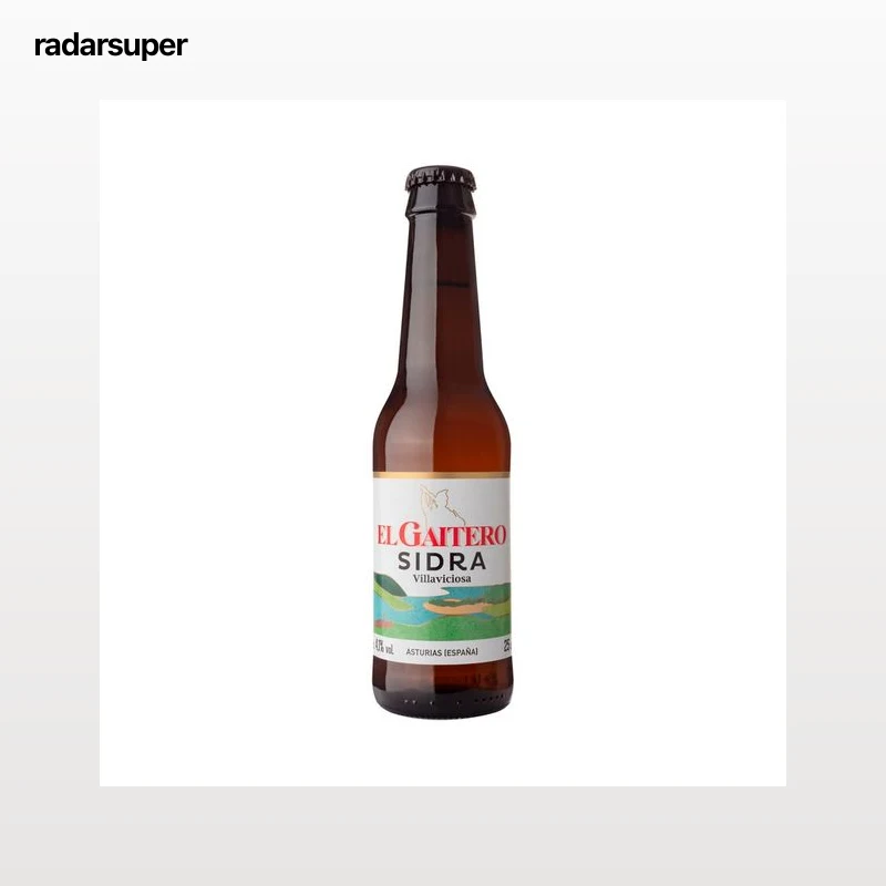 EL GAITERO Sidra espumosa botellín 25 cl.