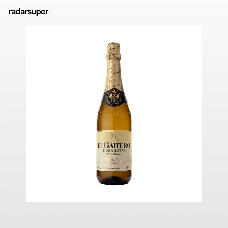 EL GAITERO Sidra extra espumosa botella 75 cl.