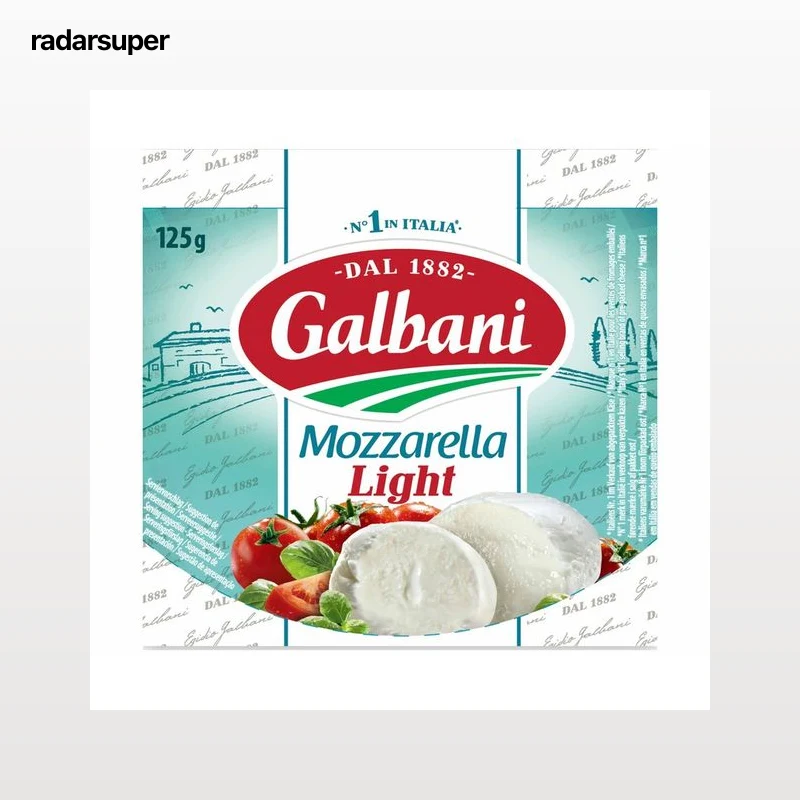 GALBANI Mozzarella light GALBANI 125 g.