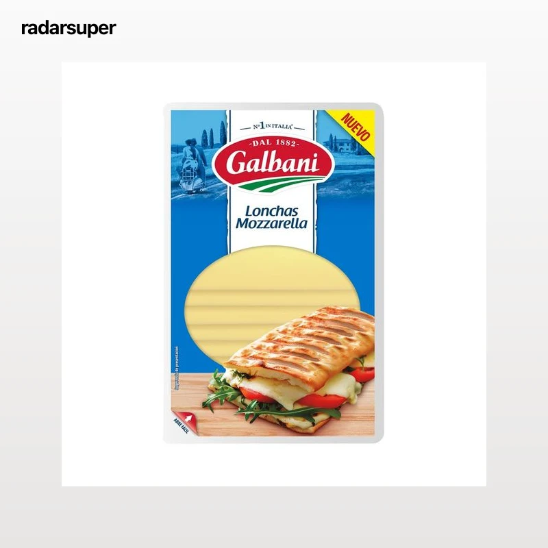 GALBANI Queso mozzarella en lonchas100 g.