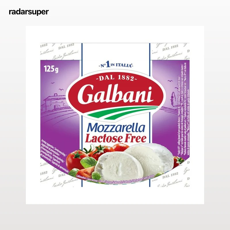 GALBANI Queso mozzarella sin lactosa GALBANI 100 g.