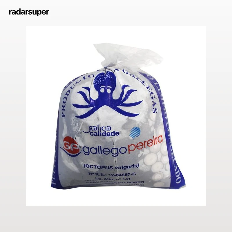 GALLEGO PEREIRA Pulpo crudo y congelado de las Rías gallegas entero 1.2 kg.