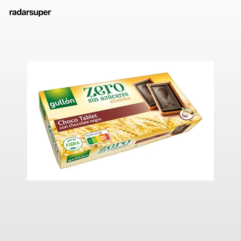 Galleta chocolate negro sin azúcar Gullón 150g