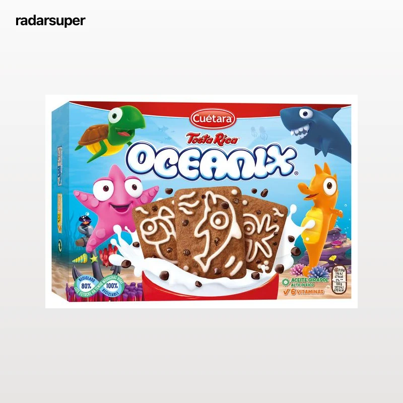 Galleta de chocolate Tostarica Cuétara 400g