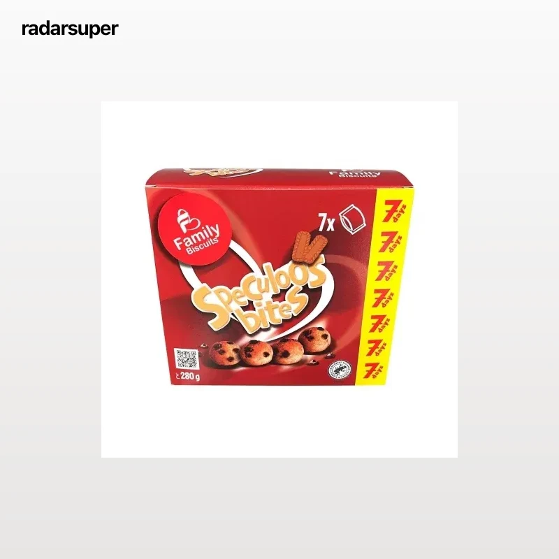 Galleta con pepitas de chocolate sabor speculoos Family Biscuits 280 g.