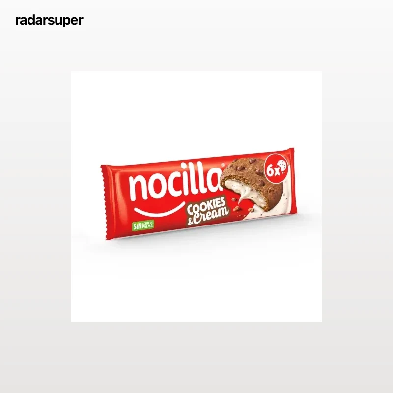 Galleta Cookie&Cream Nocilla 120 g.