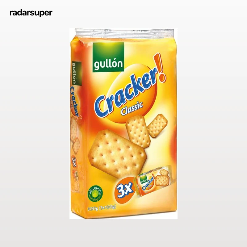 Galleta Cracker Gullón Pack 3 300g
